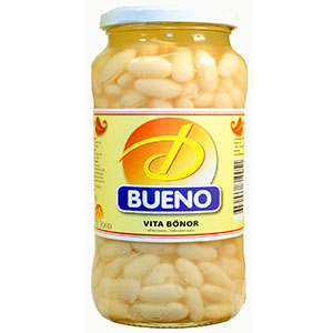 Bueno valkoiset pavut 570g