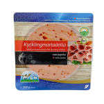 Qibbla Broileri Mortadella & Paprika 12x200g (341)