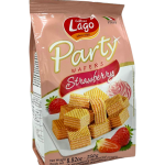 Lago Party Wafers Strawberry 250g