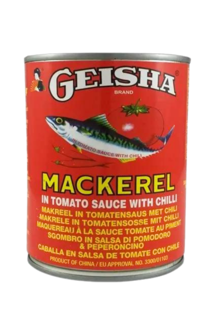 Geisha Makrilli Tomaattikastikkeessa Chili 425g