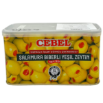 Cebel Kivetön Vihreä Oliivi Paprikalla 1000g