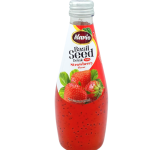 Mario Basil Seed Drink Strawberry 290 ml