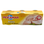 Pescamar Tonnikala Auringonkukkaöljyssä 3x80g