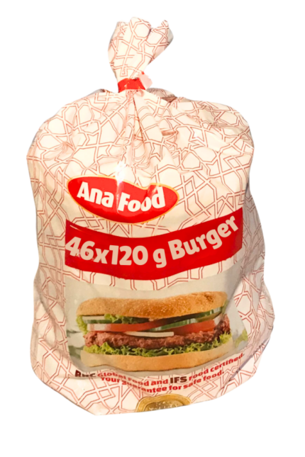 Anafood Burger 70x120 g (8,40kg)