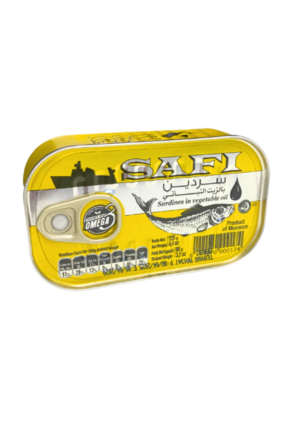 Safi Sardines in vegetable Oil 125g