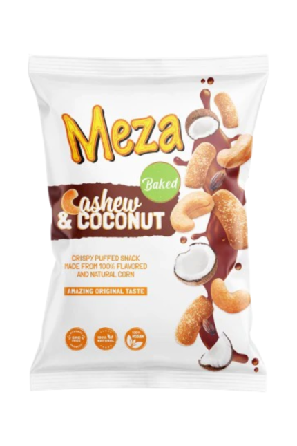 Meza Cashew&Coconut Maissipuffit 135g